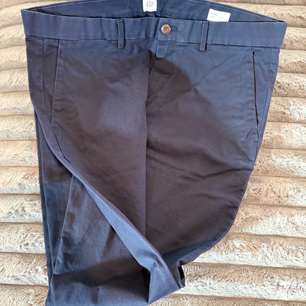 GAP Men's Dark Blue Chinos